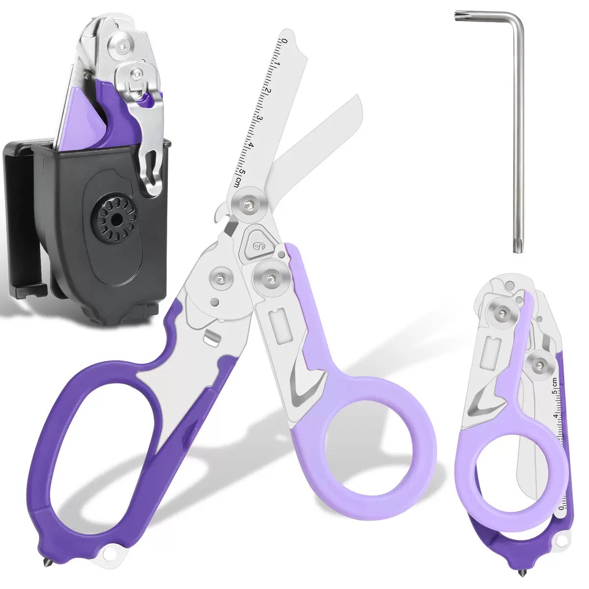 Dụng cụ cứu hộ đa năng 6 trong 1:Kéo y tế đa năng