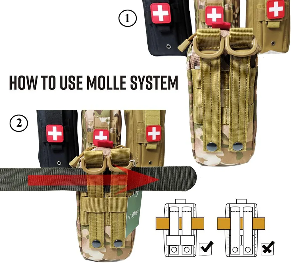 Compact Molle Assault Backpack First Aid Bag Compact Molle Assault Backpack First Aid Bag
